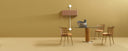 Rolling Dining Table by Fasem - Bauhaus 2 Your House