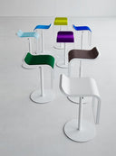 LEM Adjustable Height Powder Coated Gas Lift Stool by Lapalma - Bauhaus 2 Your House