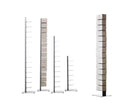 Sapiens Vertical Bookcase by Bruno Rainaldi - Bauhaus 2 Your House