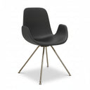 Step Armchair Soft Touch Steel Base 904.02 by Tonon - Bauhaus 2 Your House