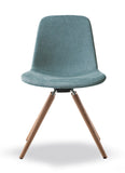 Step Chair 904.31 Upholstered with Wood Base by Tonon - Bauhaus 2 Your House