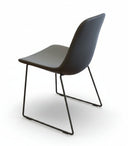 Step Chair Soft Touch Sled Base by Tonon - Bauhaus 2 Your House