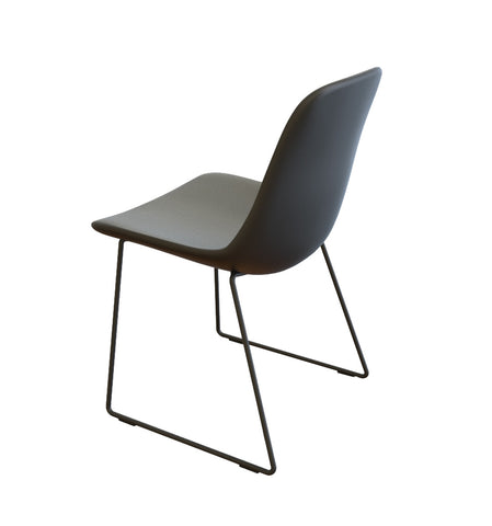 Step Chair Soft Touch Sled Base by Tonon - Bauhaus 2 Your House