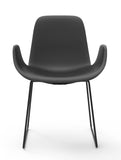 Step Armchair 904.92 Soft Touch Sled Base by Tonon - Bauhaus 2 Your House