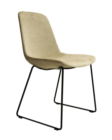 Step Chair 904.93 Upholstered with Sled Base by Tonon - Bauhaus 2 Your House