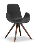 Step Armchair Soft Touch Wood Base 904L2 by Tonon - Bauhaus 2 Your House