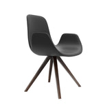 Step Armchair Soft Touch Wood Base 904L2 by Tonon - Bauhaus 2 Your House