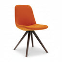 Step Chair Upholstered Seat Wood Base 904 L1 by Tonon - Bauhaus 2 Your House