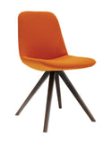Step Chair Upholstered Seat Wood Base 904 L1 by Tonon - Bauhaus 2 Your House