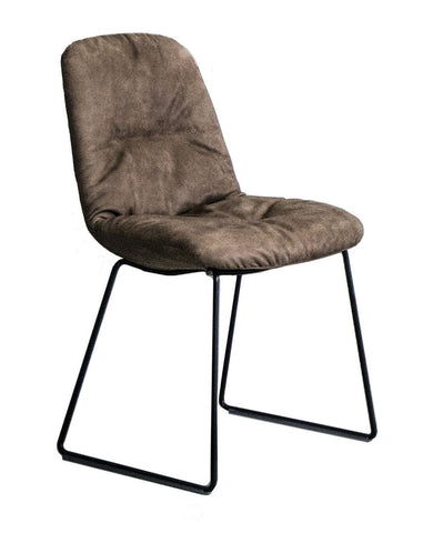 Step Chair 904 Soft Upholstered with Sled Base by Tonon - Bauhaus 2 Your House