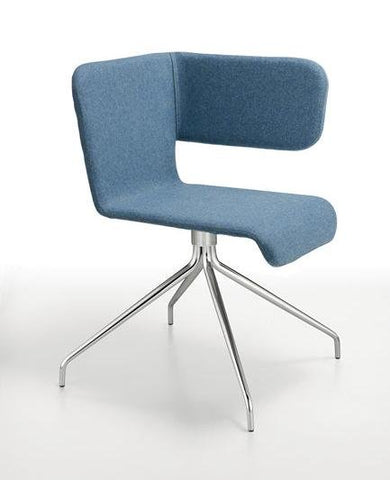 Twiss Chair Upholstered with Pyramid Base - Bauhaus 2 Your House